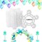 Balloon Clips(120 pcs), Tinabless Balloon Connectors for Decor Balloon Arch, Balloon Column Stand and Balloon Flowers